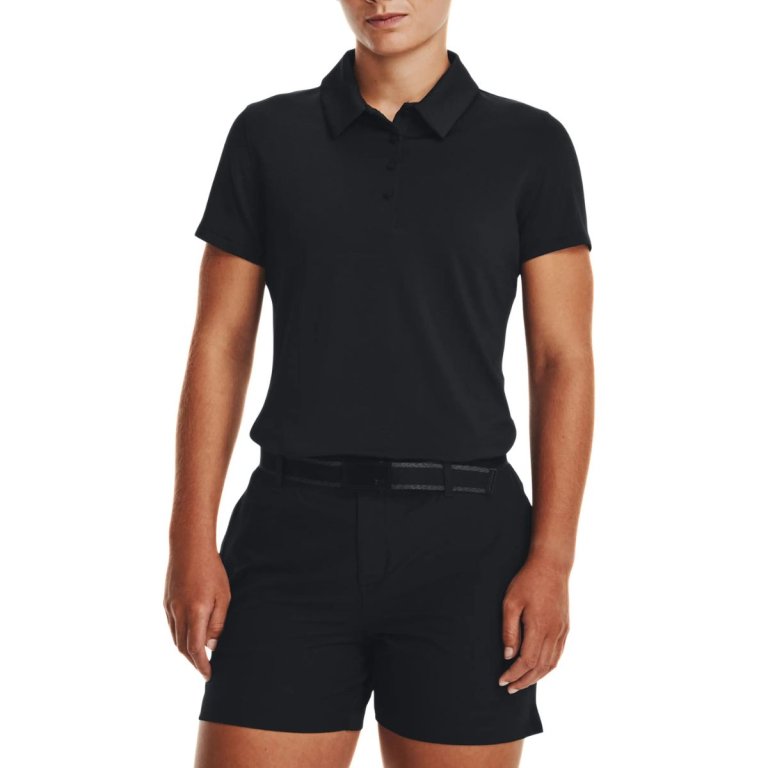Футболка Under Armour UA Playoff SS Polo W - чорна