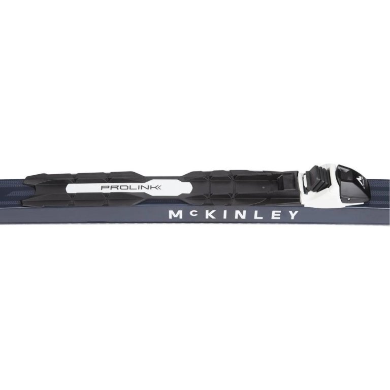 Běžky McKinley Active 8 Grip + vázání Prolink Auto - černá/bílá/červená