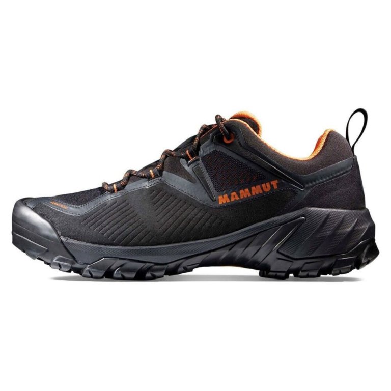 Взуття Mammut Sapuen Low GTX M - чорне / коричневе / помаранчеве