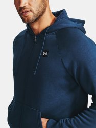 Mikina Under Armour Rival Fleece FZ Hoodie M - blue