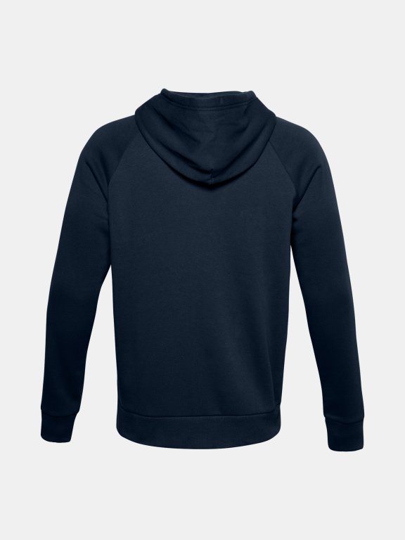 Mikina Under Armour Rival Fleece FZ Hoodie M - blue