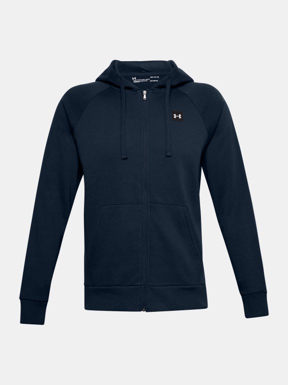 Mikina Under Armour Rival Fleece FZ Hoodie M - blue