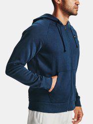 Mikina Under Armour Rival Fleece FZ Hoodie M - blue