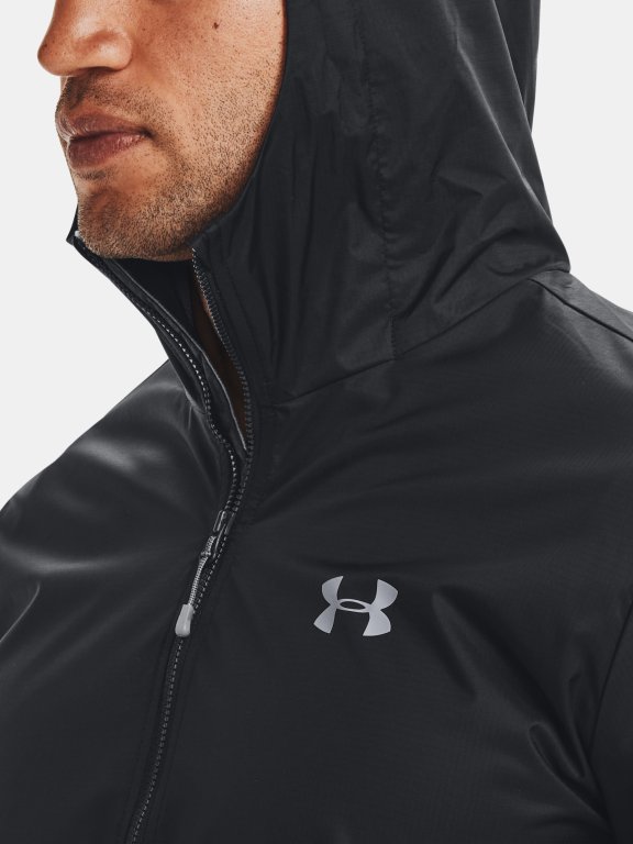 Bunda Under Armour Forefront Rain Storm Jacket M - černá