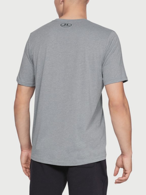 Футболка Under Armour Sportstyle Left Chest SS M - сіра