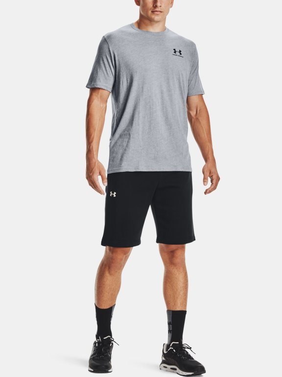 Футболка Under Armour Sportstyle Left Chest SS M - сіра