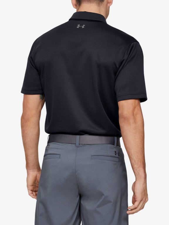 Футболка Under Armour Tech Polo M - чорна