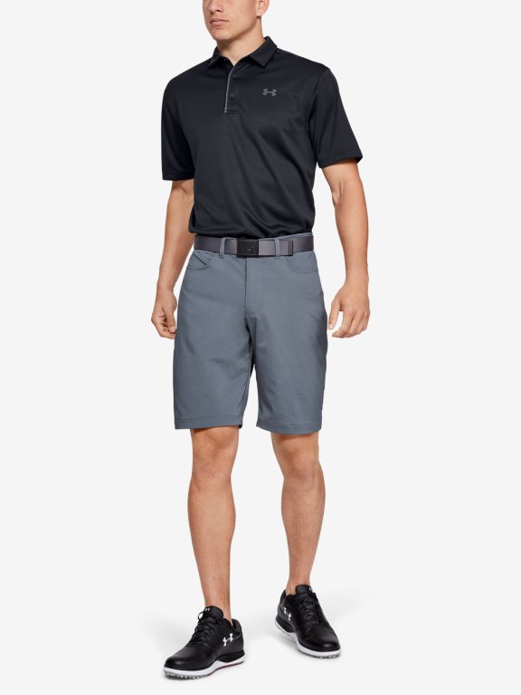 Футболка Under Armour Tech Polo M - чорна