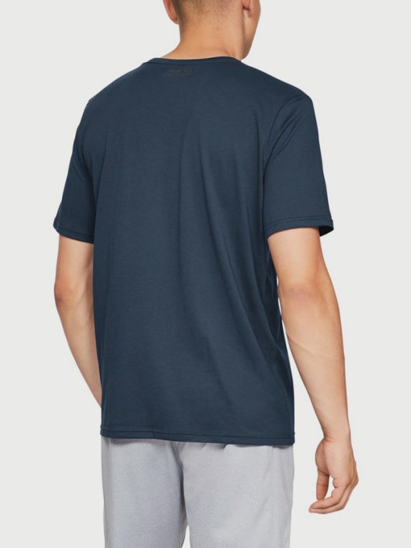 Футболка Under Armour Sportstyle Left Chest SS M - синя