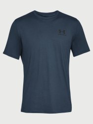 Футболка Under Armour Sportstyle Left Chest SS M - синя