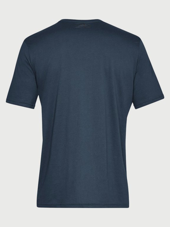 Футболка Under Armour Sportstyle Left Chest SS M - синя