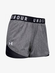 Шорти Under Armour Play Up Twist Shorts 3.0 W - чорно/сірі