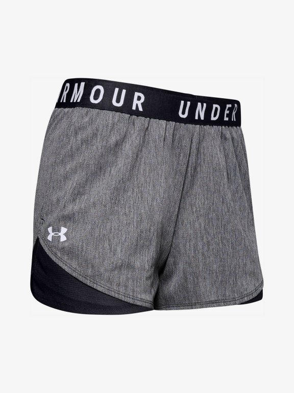 Шорти Under Armour Play Up Twist Shorts 3.0 W - чорно/сірі