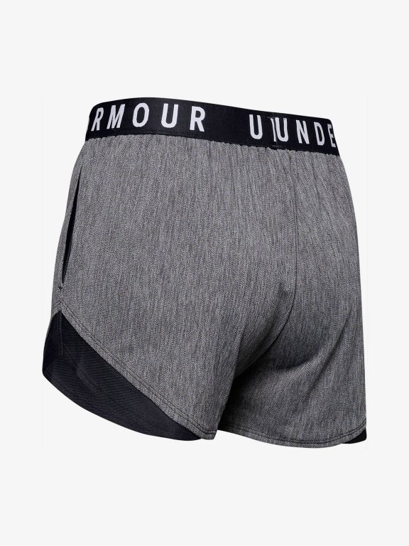 Шорти Under Armour Play Up Twist Shorts 3.0 W - чорно/сірі