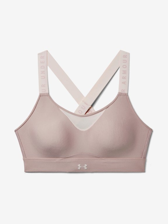 Podprsenka Under Armour Infinity High Bra W - růžová