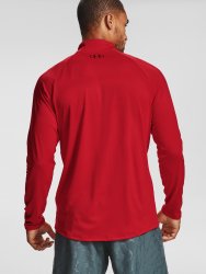 Футболка Under Armour Tech 2.0 1/2 Zip M - червона