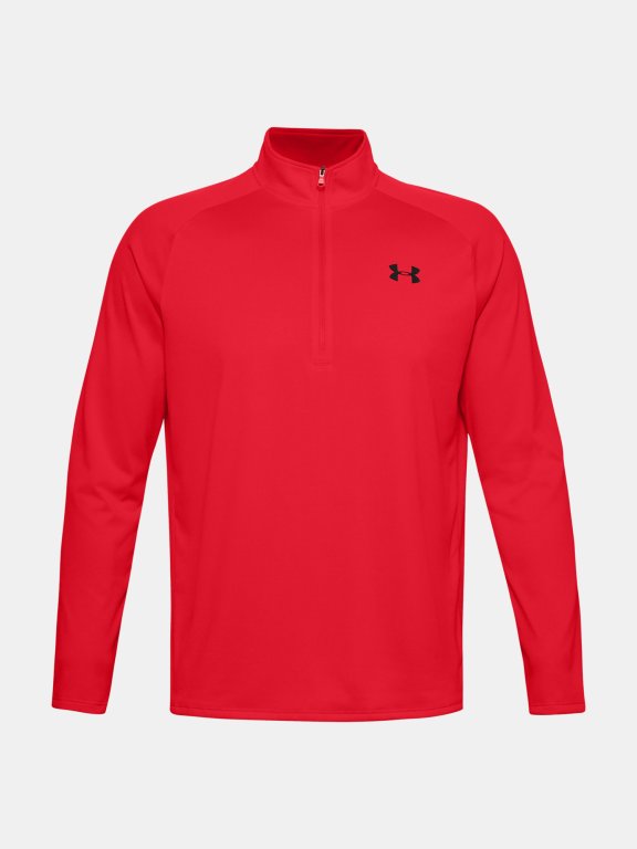 Футболка Under Armour Tech 2.0 1/2 Zip M - червона