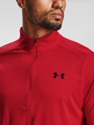 Футболка Under Armour Tech 2.0 1/2 Zip M - червона