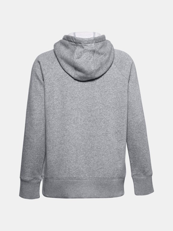 Худі Under Armour Rival Fleece Logo Hoodie W - сіре