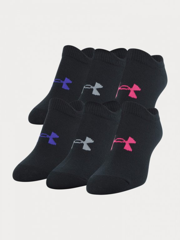 Шкарпетки Under Armour Girl\'S Essential Ns J Socks - чорні