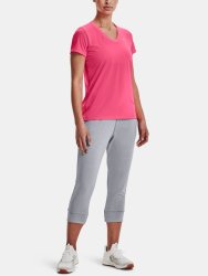Футболка Under Armour Tech SSV - Solid W - рожева