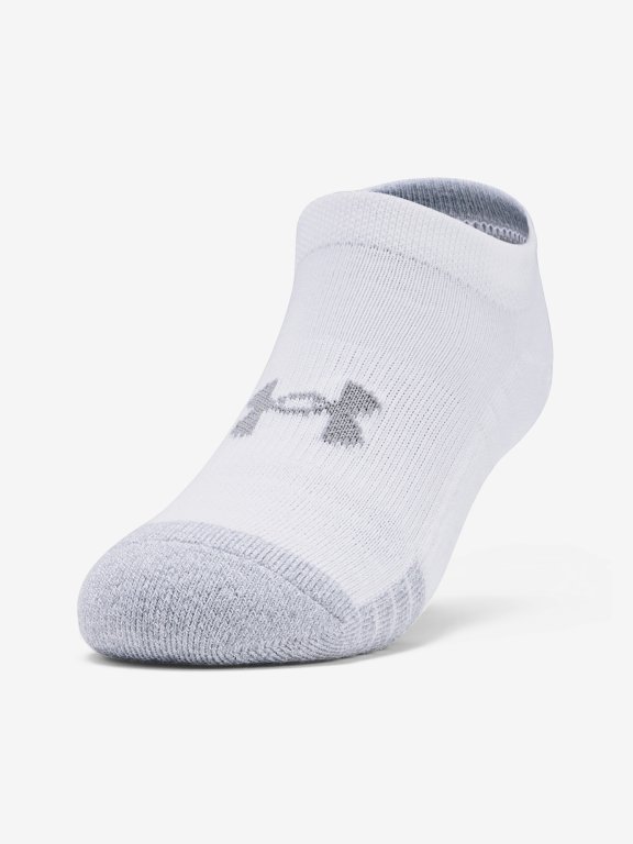 Шкарпетки Under Armour Youth Heatgear NS J Socks - білі