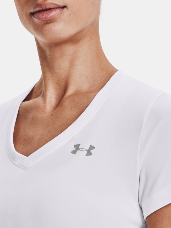Футболка Under Armour Tech SSV - Solid W - біла