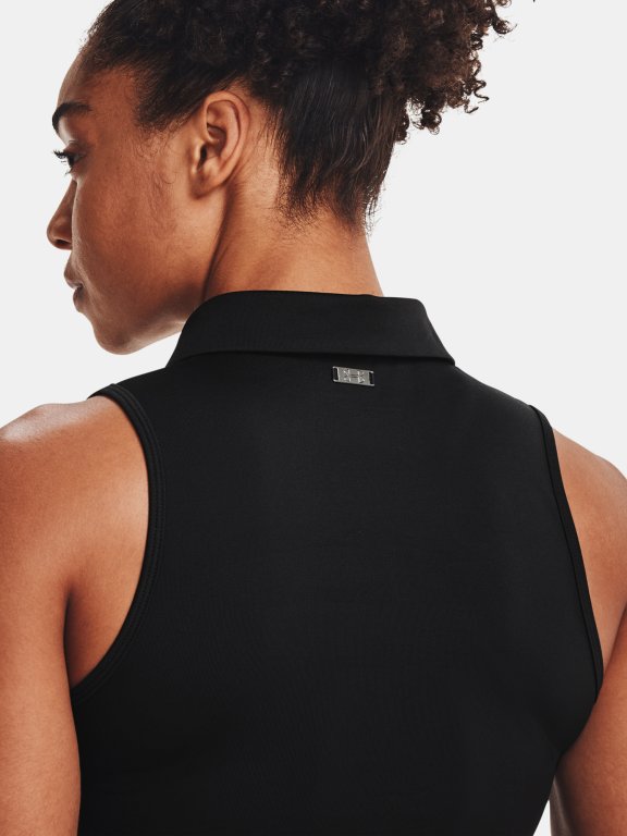Tílko Under Armour UA Zinger Sleeveless Polo W - černá