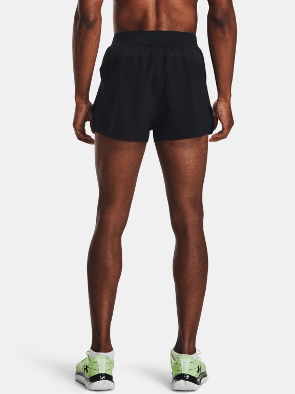 Kraťasy Under Armour Launch SW Split Short-BLK