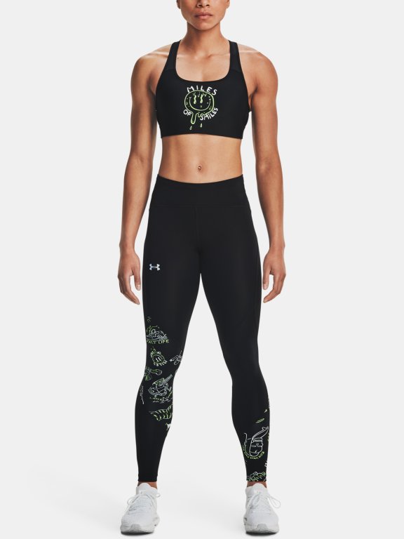 Kompresní legíny Under Armour Run Ur Face Off Tight-BLK