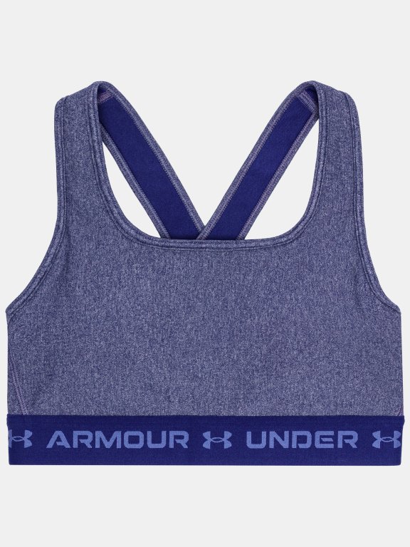 Бюстгальтер Under Armour Crossback Mid Heather Bra W - синій