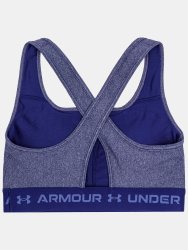 Бюстгальтер Under Armour Crossback Mid Heather Bra W - синій