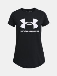 Футболка Under Armour Live Sportstyle Graphic SS - чорна