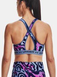 Бюстгальтер Under Armour Crossback Mid Print-BLU