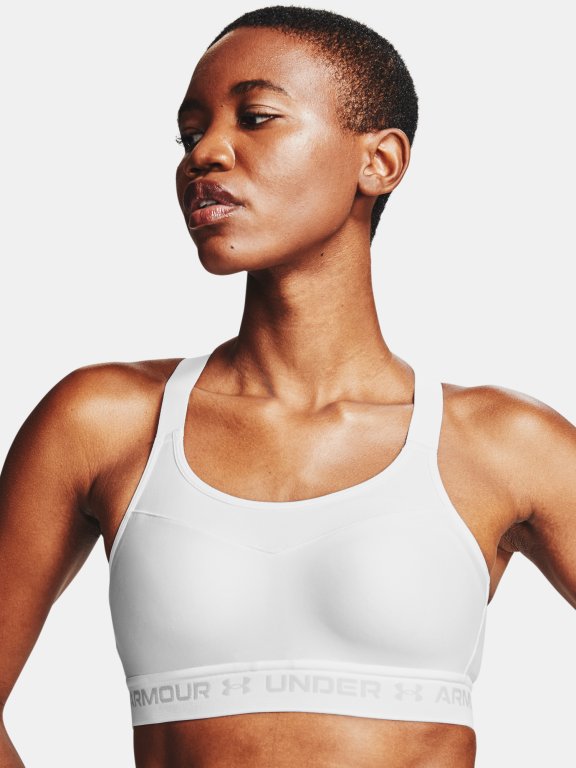Бюстгальтер Under Armour Armour High Crossback Bra-WHT