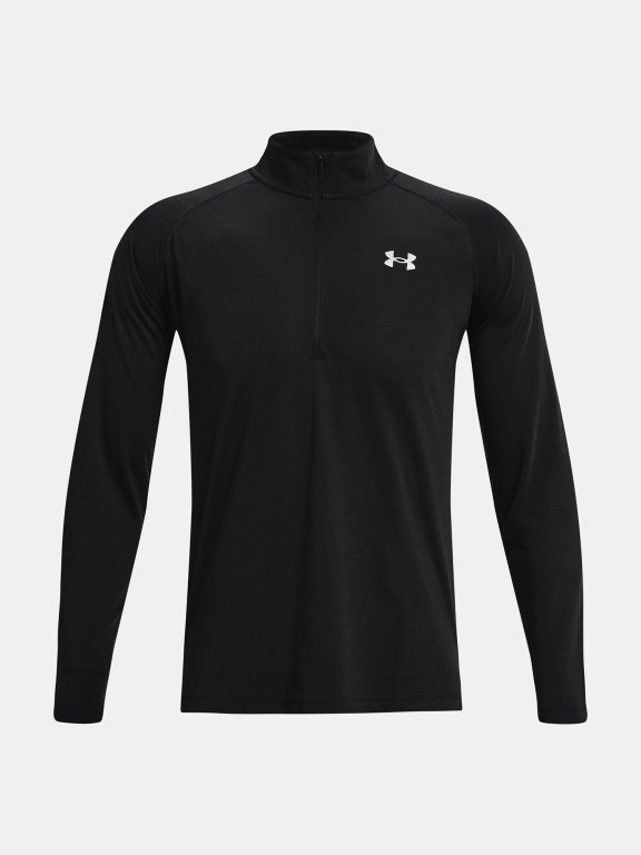 Футболка Under Armour Streaker Half Zip M - чорна