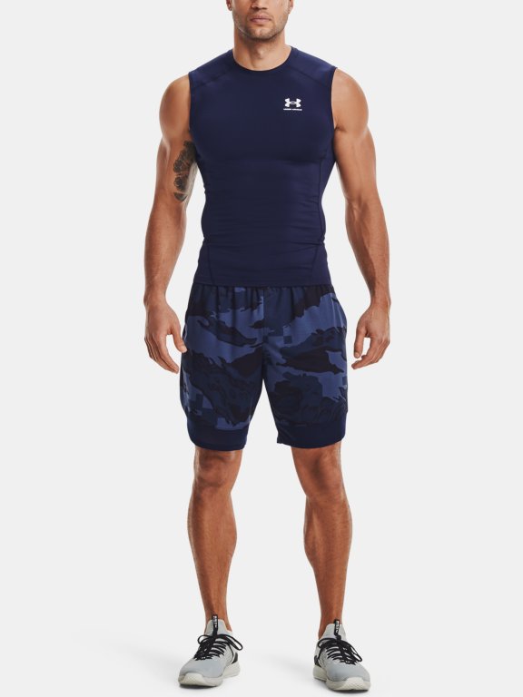 Майка Under Armour HG Armour Comp SL-NVY