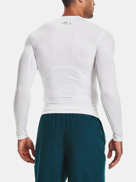 Футболка Under Armour HG Armour Comp LS M - біла