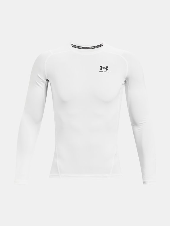 Футболка Under Armour HG Armour Comp LS M - біла