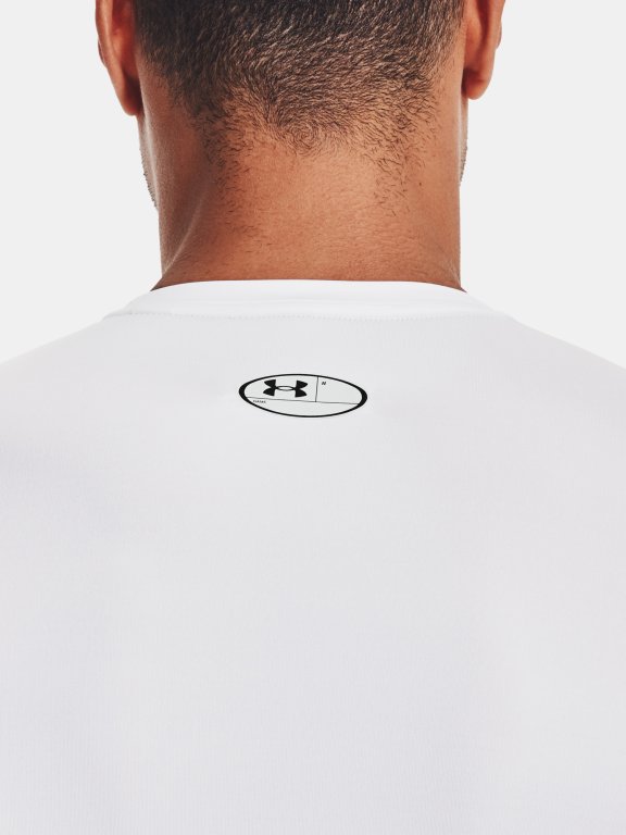 Футболка Under Armour HG Armour Comp LS M - біла