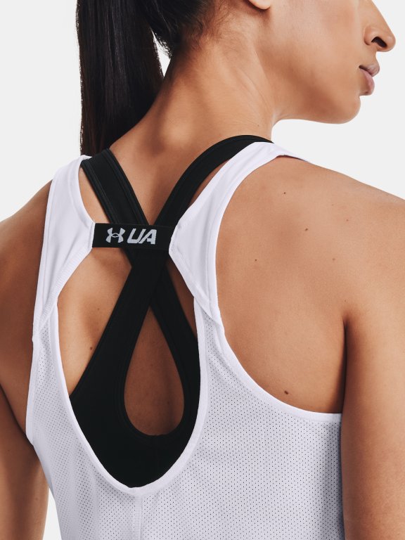 Under Armour Fly By Tank W - білий