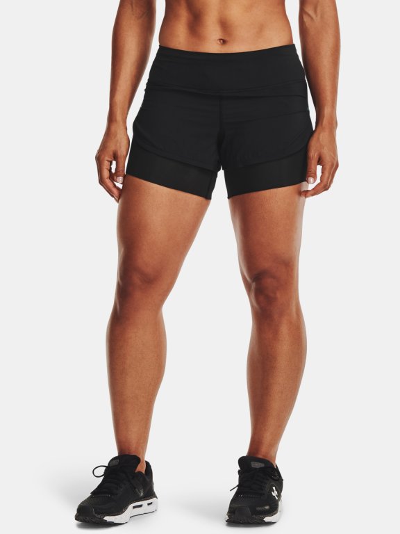 Under Armour RUSH Run 2N1 Short W - чорний
