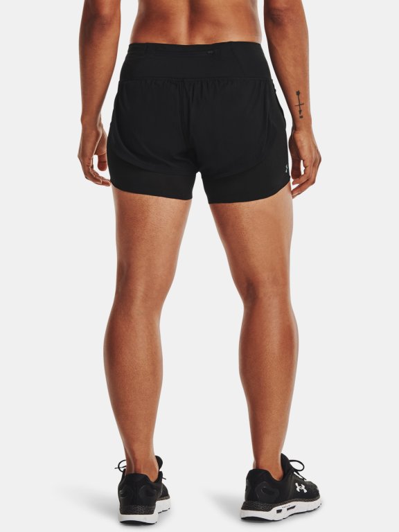 Under Armour RUSH Run 2N1 Short W - чорний
