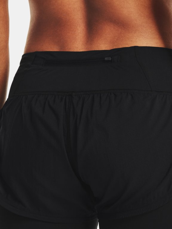 Under Armour RUSH Run 2N1 Short W - чорний
