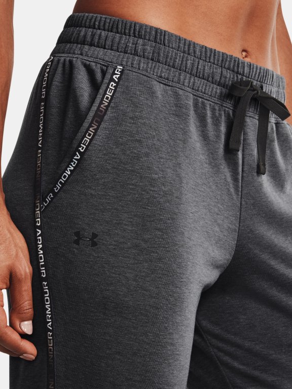 Tepláky Under Armour Rival Terry Taped Pant - sivá
