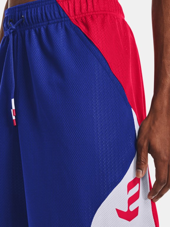 Kraťasy Under Armour EMBIID SIGNATURE SHORT-BLU