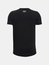 Футболка Under Armour Sportstyle Left Chest SS J - чорна