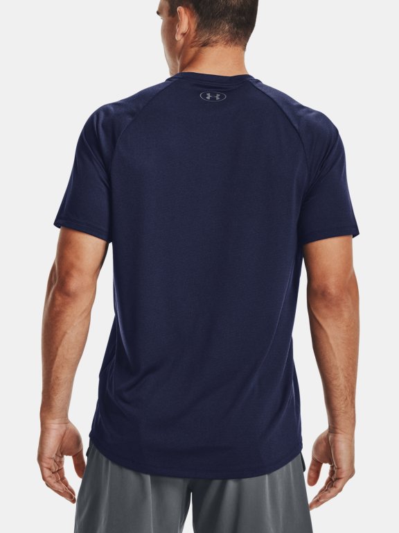 Футболка Under Armour UA Tech 2.0 SS Tee Novelty M - темно-синій