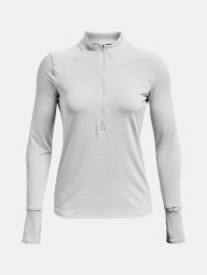 Футболка Under Armour Qualifier Run 2.0 1/2 Zip W - сіра
