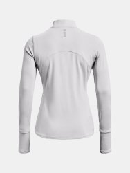 Футболка Under Armour Qualifier Run 2.0 1/2 Zip W - сіра